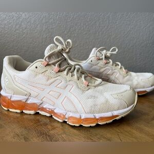 Women's ASICS 'Gel Quantum 360 1022A263 US Runners Shoes Beige Cream Peach Sz 9